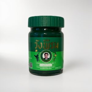 Thajský bylinný balzam Wangprom Green Herbal Balm - zelený 50g
